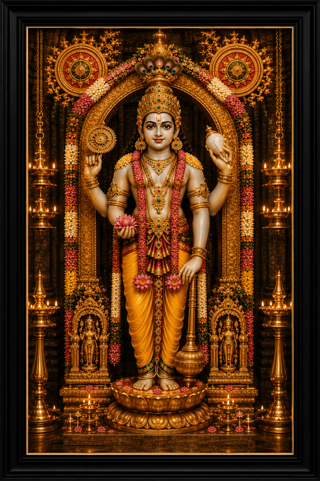 Guruvayurappan Photo Frame A3
